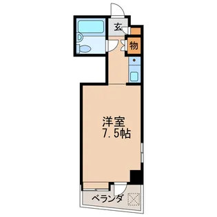 リアライズ錦【9階】の間取り