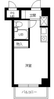 スカイコート世田谷用賀【7階】の間取り
