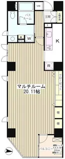 Cradle日本橋【10階】の間取り
