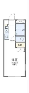 レオパレスシャルマン北越谷II【2階】の間取り