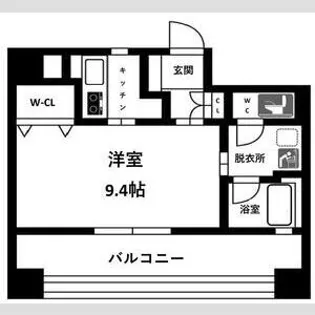ES-Grande江坂公園【3階】の間取り