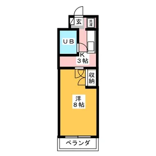 サーラシティー【2階】の間取り