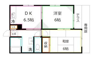 エーデルハイムA【1階】の間取り