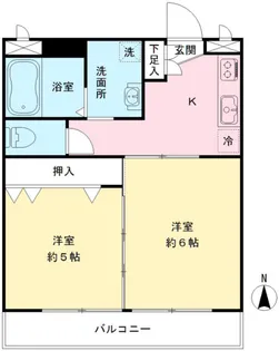 メゾンドールタカハシ【2階】の間取り