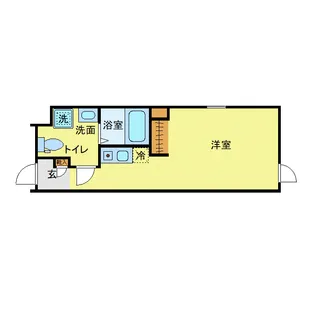ルミエール大森【1階】の間取り