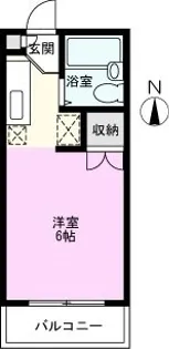 リバティテラス【1階】の間取り