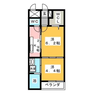 エスペランザ【1階】の間取り