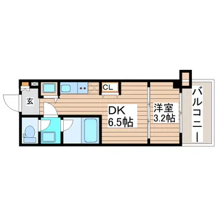 ブルーヴェル青葉通【7階】の間取り