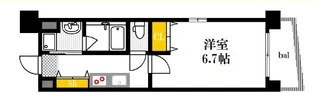 ISI BLDG FUNAIRI【2階】の間取り