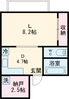 宇都宮第三チサンマンション【7階】の間取り