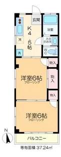 アヤセポリテイア【2階】の間取り