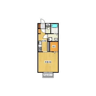 テラヴェルデII【1階】の間取り