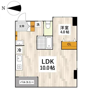シルワ・エッセ【3階】の間取り
