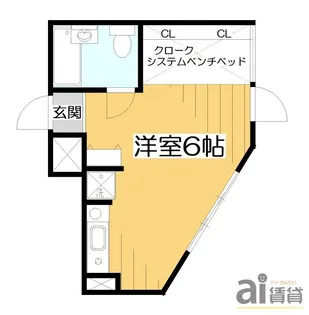 Aifort.成城 東館【3階】の間取り