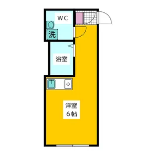 カイロス橋本【2階】の間取り