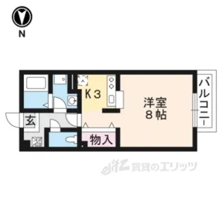 コートTAKE優【1階】の間取り