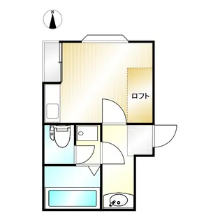 アグリーアブル【1階】の間取り