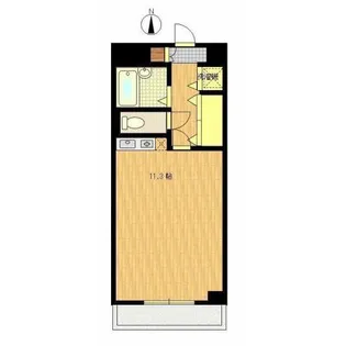クレッセント駅前【5階】の間取り