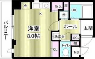VARIANT S.【3階】の間取り