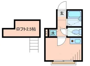 ライズ亀戸【3階】の間取り