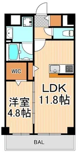 ステラフォレスト【1階】の間取り