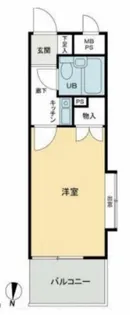 ライオンズマンション西八王子第3【6階】の間取り