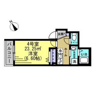 rapa堀切菖蒲園【2階】の間取り