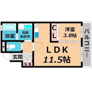F・なにわ【2階】の間取り