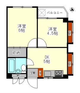 パークアベニュー【2階】の間取り