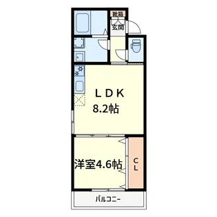 THE RESIDENCE TAKATSUKI【1階】の間取り