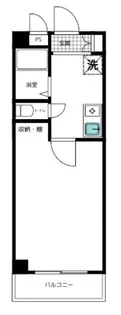 アムールフジ【3階】の間取り