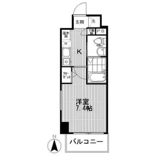 アクシーズタワー浦和岸町II【5階】の間取り