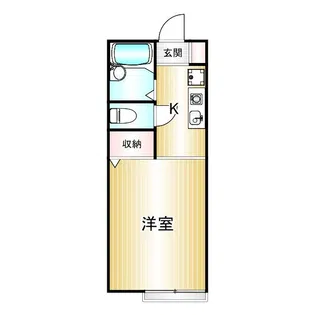 ジュネスYM【1階】の間取り