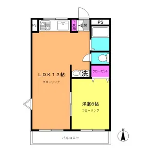 グレース宮崎台【2階】の間取り