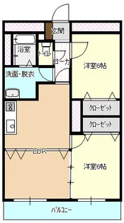 メゾン・コンフォートI【2階】の間取り