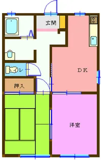 エンジェルハイムC【2階】の間取り