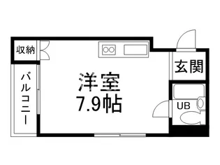 マットハウス銀座堂【2階】の間取り