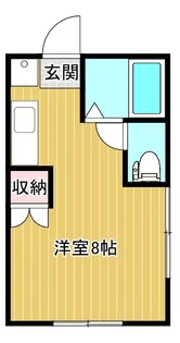 ブランドールI【1階】の間取り