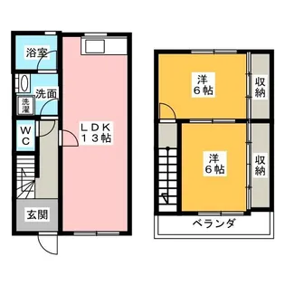 愛知県豊橋市柱八番町【一戸建】の間取り