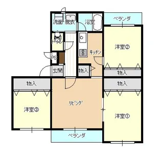 クレベール【2階】の間取り