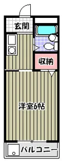 サマックスセリーニ【1階】の間取り