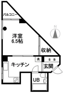 WINGSTAY新神戸【4階】の間取り