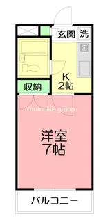 メゾン相模野【1階】の間取り