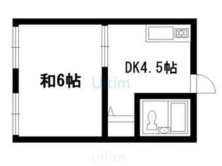 アネックス大竹【3階】の間取り