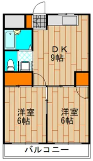 アズヴェール日吉【3階】の間取り