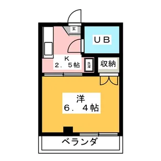 コーポ三鈴【2階】の間取り