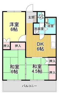 森高マンション【5階】の間取り