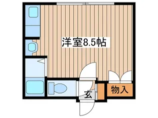 ノ-スニュ-パシフィック【4階】の間取り