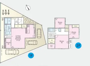 神奈川県川崎市麻生区東百合丘2【一戸建】の間取り
