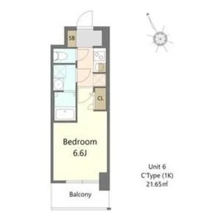 S-RESIDENCE堺浜寺broad【3階】の間取り